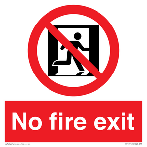 FP10953: No Fire Exit