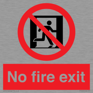 FP10953: No Fire Exit