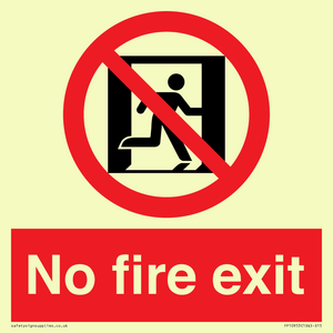 FP10953: No Fire Exit