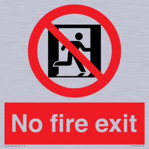 FP10953: No Fire Exit