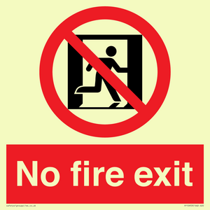 FP10953: No Fire Exit