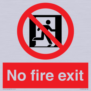 FP10953: No Fire Exit