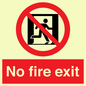 FP10953: No Fire Exit