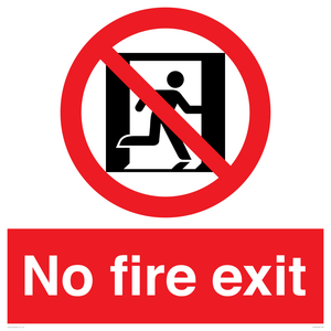 FP10953: No Fire Exit