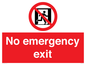 FP10955: No emergency exit