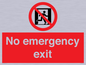 FP10955: No emergency exit