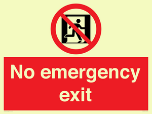 FP10955: No emergency exit