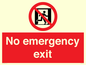 FP10955: No emergency exit