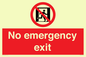FP10955: No emergency exit