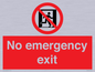 FP10955: No emergency exit