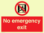 FP10955: No emergency exit