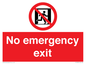 FP10955: No emergency exit