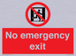 FP10955: No emergency exit
