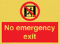 FP10955: No emergency exit