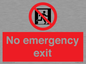 FP10955: No emergency exit