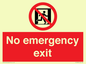 FP10955: No emergency exit