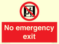 FP10955: No emergency exit