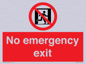 FP10955: No emergency exit