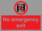 FP10955: No emergency exit