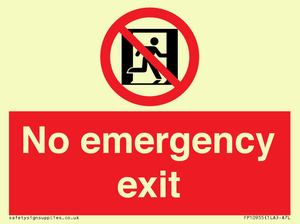 FP10955: No emergency exit