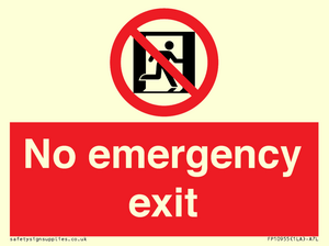 FP10955: No emergency exit