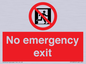 FP10955: No emergency exit