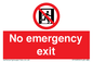 FP10955: No emergency exit