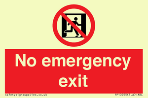 FP10955: No emergency exit
