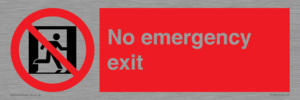 FP10955: No emergency exit