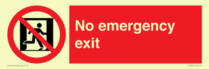 FP10955: No emergency exit