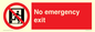 FP10955: No emergency exit