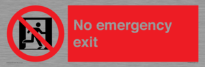 FP10955: No emergency exit