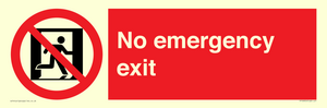 FP10955: No emergency exit