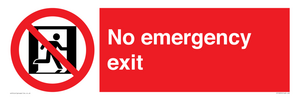 FP10955: No emergency exit