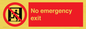FP10955: No emergency exit