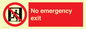 FP10955: No emergency exit