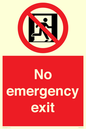 FP10955: No emergency exit