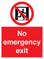 FP10955: No emergency exit