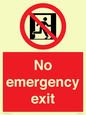 FP10955: No emergency exit