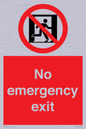 FP10955: No emergency exit