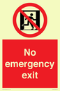 FP10955: No emergency exit