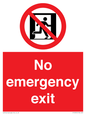 FP10955: No emergency exit
