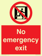 FP10955: No emergency exit