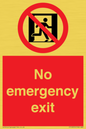 FP10955: No emergency exit