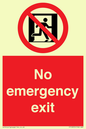 FP10955: No emergency exit