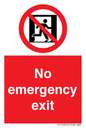 FP10955: No emergency exit