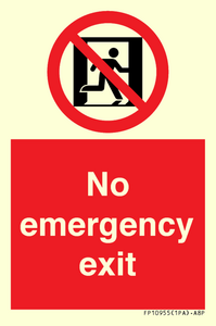 FP10955: No emergency exit