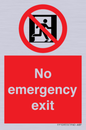 FP10955: No emergency exit