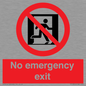 FP10955: No emergency exit