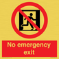 FP10955: No emergency exit